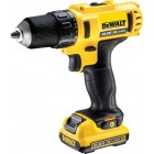 DEWALT DCD710D2 ΚΟΜΠΑΚΤ ΔΡΑΠΑΝΟΚΑΤΣΑΒΙΔΟ ΜΕ 2 ΜΠΑΤΑΡΙΕΣ 10.8V 2.0 Ah 