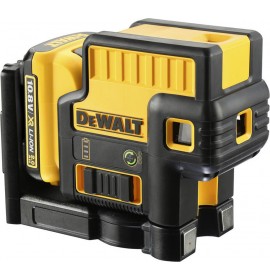 DEWALT DCE085D1G ΑΥΤΟΡΥΘΜΙΖΟΜΕΝΟ ΛΕΪΖΕΡ 5 ΣΗΜΕΙΩΝ ΠΡΑΣΙΝΗΣ ΔΕΣΜΗΣ ΜΕ 10,8V 2,0Ah ΜΠΑΤΑΡΙΑ