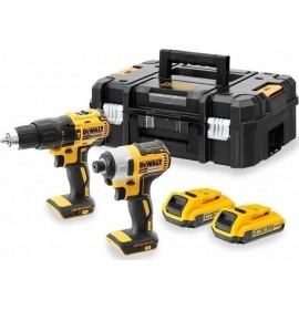 DEWALT DCK2060D2T ΣΕΤ ΚΡΟΥΣΤΙΚΟ ΔΡΑΠΑΝΟΚΑΤΣΑΒΙΔΟ 18V DCD778 ΚΑΙ ΠΑΛΜΙΚΟ ΚΑΤΣΑΒΙΔΙ 18V DCF787 -