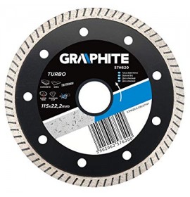 GRAPHITE ΔΙΑΜΑΝΤΟΔΙΚΟΣ TURBO 115MM ΔΟΜΙΚΩΝ ΥΛΙΚΩΝ