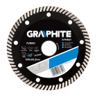 GRAPHITE ΔΙΑΜΑΝΤΟΔΙΚΟΣ TURBO 125MM ΔΟΜΙΚΩΝ ΥΛΙΚΩΝ