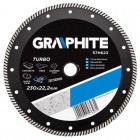 GRAPHITE ΔΙΑΜΑΝΤΟΔΙΚΟΣ TURBO 230MM ΔΟΜΙΚΩΝ ΥΛΙΚΩΝ