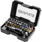 GRAPHITE ΣΕΤ ΜΥΤΕΣ ΜΕ ΑΝΤΑΠΤΟΡΑ 1/4" 32 ΤΕΜ