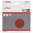 BOSCH ΓΙΑΛΟΧΑΡΤΟ ΓΙΑ ΤΡΟΧΟ/ΔΡΑΠΑΝΟ Φ115ΜΜ Ν.80  10ΤΕΜ