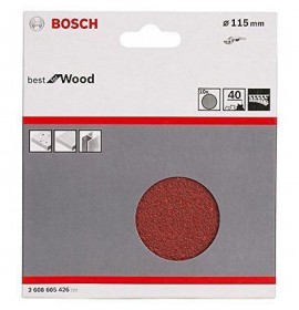 BOSCH ΓΙΑΛΟΧΑΡΤΟ ΓΙΑ ΤΡΟΧΟ/ΔΡΑΠΑΝΟ Φ115ΜΜ Ν.40  10ΤΕΜ