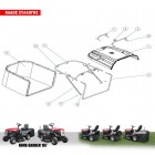 Nova Garden 107 Χλοοκοπτικό Τρακτέρ Βενζίνης 546cc Κοπή 107cm LONCIN