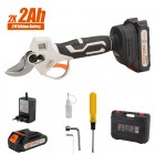NAKAYAMA EC1250 NAKAYAMA EC1250 Ψαλίδι Κλάδου Μπαταρίας 21V,Brushless,0-22/28mm,1kg 2x2Ah Li-Ion,Βαλίτσα