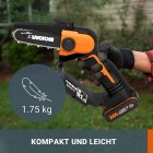 WORX WG324E ΦΟΡΗΤΟ ΗΛΕΚΤΡΙΚΟ ΑΛΥΣΟΠΡΙΟΝΟ ΧΕΙΡΟΣ ΜΕ ΜΠΑΤΑΡΙΑ