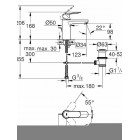 GROHE EUROSMART COSMOPOLITAN ΜΠΑΤΑΡΙΑ ΝΙΠΤΗΡΑ ΝΙΚΕΛ 