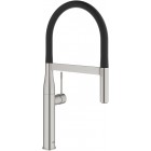 GROHE ESSENCE ΜΠΑΤΑΡΙΑ ΚΟΥΖΙΝΑΣ ΣΠΙΡΑΛ SUPERSTEEL