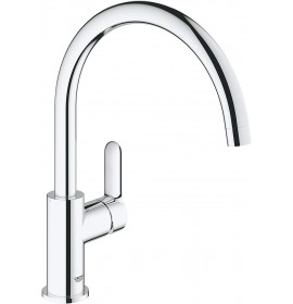 GROHE BauEdge 31367000 ΜΠΑΤΑΡΙΑ ΚΟΥΖΙΝΑΣ ΧΡΩΜE ΨΗΛΗ
