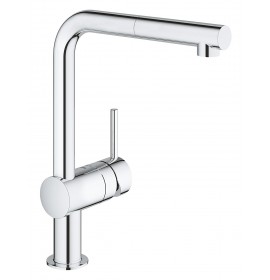 GROHE MINTA  ΜΠΑΤΑΡΙΑ ΚΟΥΖΙΝΑΣ ΜΕ ΑΠΟΣΠΩΜΕΝΟ ΝΤΟΥΖ ΧΡΩΜΕ 32168000