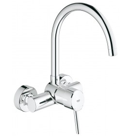 GROHE CONCETTO ΜΠΑΤΑΡΙΑ ΚΟΥΖΙΝΑΣ ΝΕΡΟΧΥΤΗ ΤΟΙΧΟΥ ΨΗΛΗ 32667001