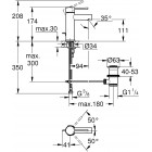 GROHE ESSENCE NEW ΜΠΑΤΑΡΙΑ ΝΙΠΤΗΡΟΣ ΧΡΩΜΕ 32898001