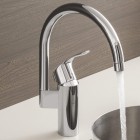 GROHE EUROSMART ΜΠΑΤΑΡΙΑ ΚΟΥΖΙΝΑΣ ΨΗΛΗ ΧΡΩΜΕ 33202002