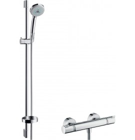 GROHE Hansgrohe Ecostat Combi Croma 100 Στήλη Ντουζ με Μπαταρία 95.8cm