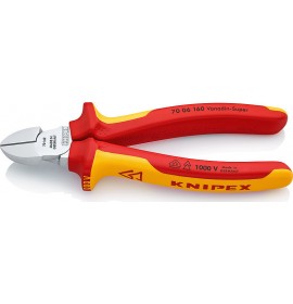 KNIPEX ΠΛΑΓΙΟΚΟΦΤΗΣ ΗΛΕΚΤΡΟΛΟΓΟΥ 1000VOLT 160ΜΜ