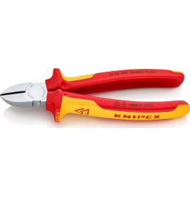 KNIPEX ΠΛΑΓΙΟΚΟΦΤΗΣ ΗΛΕΚΤΡΟΛΟΓΟΥ 1000VOLT 180ΜΜ