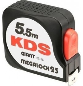 KDS GIANT MEGALOCK ΜΕΤΡΟ 25-55   5.5ΜΕΤΡΑ