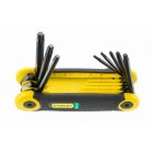 STANLEY ΚΛΕΙΔΙΑ TORX ΑΝΑΔΙΠΛΟΥΜΕΝΟ ΕΞΑΓΩΝΩΝ ΚΛΕΙΔΙΩΝ (ΣΕΤ 8 ΤΕΜ)