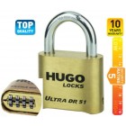 HUGO LOCKS DR51 ΕΝΙΣΧΥΜΕΝΟ ΛΟΥΚΕΤΟ ΟΡΕΙΧΑΛΚΙΝΟ ΜΕ ΣΥΝΔΥΑΣΜΟ 51mm