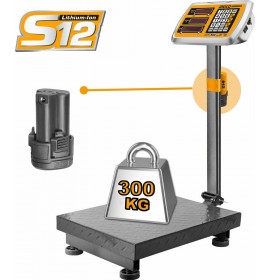 INGCO ΖΥΓΑΡΙΑ ΗΛΕΚΤΡΟΝΙΚΗ 300KG ΜΠΑΤΑΡΙΑΣ 12V LI-ION INGCO CES1267