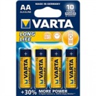 VARTA ΑΑ LONG LIFE ΜΠΑΤΑΡΙΕΣ 4ΤΕΜ,