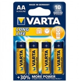 VARTA ΑΑ LONG LIFE ΜΠΑΤΑΡΙΕΣ 4ΤΕΜ,