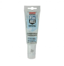 SOUDAL FIX ALL CRYSTAL ΥΒΡΙΔΙΚΟ ΕΛΑΣΤΟΜΕΡΕΣ ΣΥΓΚΟΛΛΗΤΙΚΟ 125ML