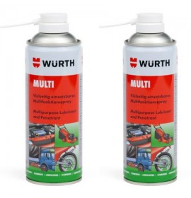 WURTH MULTI ΛΙΠΑΝΤΙΚΟ - ΑΝΤΙΣΚΩΡΙΑΚΟ  2 X 400ML 