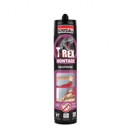 SOUDAL ΜΟΝΤΑΖΟΚΟΛΛΑ  T-REX MONTAGE NEOPRENE ΜΠΕΖ 310ML