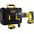 STANLEY SFMCH900M22 18V V20 ΠΝΕΥΜΑΤΙΚΟ ΠΙΣΤΟΛΕΤΟ SDS PLUS 2 Χ 4.0ΑΗ + ΒΑΛΙΤΣΑ ΜΕΤΑΦΟΡΑΣ