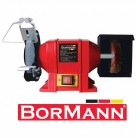 BORMANN ΔΙΔΥΜΟΣ ΤΡΟΧΟΣ 150mm, 250Watt ΜΕ ΒΟΥΡΤΣΑ  BDT1525