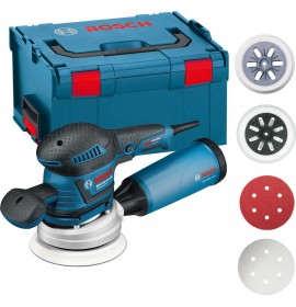 BOSCH GEX 125-150 AVE ΕΚΚΕΝΤΡΟ ΤΡΙΒΕΙΟ ΜΕ EXTRA + L-BOXX