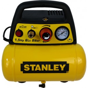 STANLEY DN200/8/6 ΑΕΡΟΣΥΜΠΙΕΣΤΗΣ ΦΟΡΗΤΟΣ ΧΩΡΙΣ ΧΡΗΣΗ ΛΑΔΙΟΥ