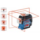 BOSCH GLL 3-80C ΓΡΑΜΜΙΚΟ ΛΕΙΖΕΡ ΜΕ ΠΙΝΑΚΑ ΣΤΟΧΟΥ+L-Boxx 12V 1X2AH