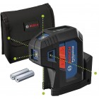 Bosch GPL 5 G Αυτορυθμιζόμενο Γραμμικό Αλφάδι Laser ΠΡΑΣΙΝΗΣ ΔΕΣΜΗΣ 